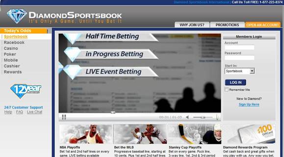 ブックメーカー”DIAMONDSPORTSBOOK”の登録ページへ